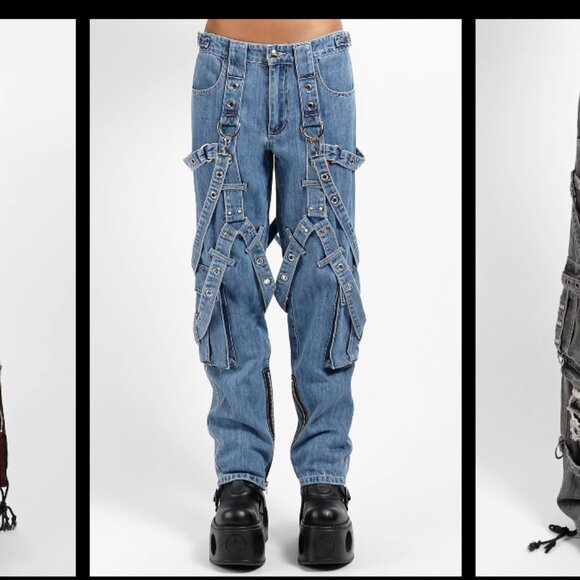 TRIPP GREY Y-HARNESS PANT- Unisex - Picture 5 of 5